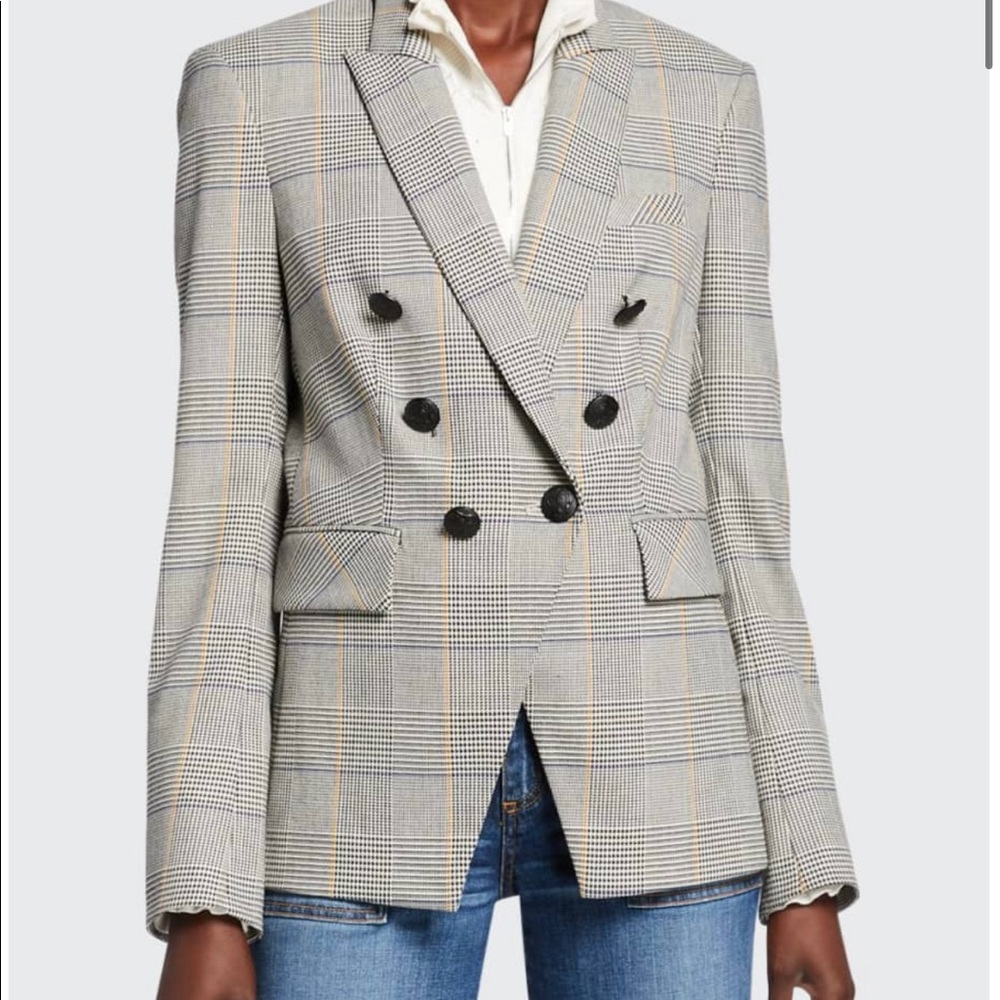 Veronica Beard Glen Plaid Dickey Jacket Size 12